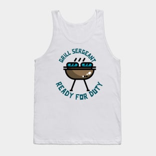 Father day gift for the grilling Sergeant in you great gift ideas Tank Top